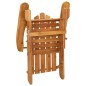 vidaXL Sillas de jardín Adirondack 2 unidades madera maciza de acacia vidaXL Sillas de jardín Adirondack 2 unidades madera maciza de acacia