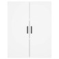 vidaXL Aparador alto madera contrachapada blanco 69,5x34x180 cm vidaXL Aparador alto madera contrachapada blanco 69,5x34x180 cm