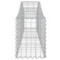 vidaXL Cestas de gaviones 13 uds forma de arco hierro 200x30x40/60 cm vidaXL Cestas de gaviones 13 uds forma de arco hierro 200x30x40/60 cm