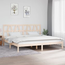 vidaXL Estructura de cama de madera maciza de pino 200x200 cm