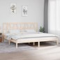vidaXL Estructura de cama de madera maciza de pino 200x200 cm vidaXL Estructura de cama de madera maciza de pino 200x200 cm