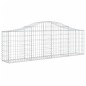 vidaXL Cestas de gaviones 6 uds forma de arco hierro 200x30x60/80 cm vidaXL Cestas de gaviones 6 uds forma de arco hierro 200x30x60/80 cm