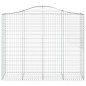 vidaXL Cestas de gaviones 5 uds forma de arco hierro 200x50x160/180 cm vidaXL Cestas de gaviones 5 uds forma de arco hierro 200x50x160/180 cm