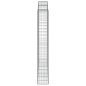 vidaXL Cestas de gaviones 3 uds forma de arco hierro 200x30x200/220 cm vidaXL Cestas de gaviones 3 uds forma de arco hierro 200x30x200/220 cm