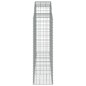 vidaXL Cestas gaviones 6 uds forma de arco hierro 200x50x140/160 cm vidaXL Cestas gaviones 6 uds forma de arco hierro 200x50x140/160 cm