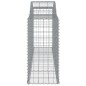 vidaXL Cestas de gaviones 8 uds forma de arco hierro 300x50x100/120 cm vidaXL Cestas de gaviones 8 uds forma de arco hierro 300x50x100/120 cm