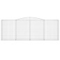 vidaXL Cestas gaviones 6 uds forma de arco hierro 400x50x140/160 cm vidaXL Cestas gaviones 6 uds forma de arco hierro 400x50x140/160 cm