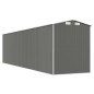 vidaXL Cobertizo de jardín acero galvanizado gris claro 192x772x223 cm vidaXL Cobertizo de jardín acero galvanizado gris claro 192x772x223 cm