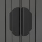 vidaXL Cobertizo de jardín acero galvanizado gris claro 192x772x223 cm vidaXL Cobertizo de jardín acero galvanizado gris claro 192x772x223 cm