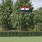 vidaXL Mástil y bandera de Croacia aluminio 5,55 m vidaXL Mástil y bandera de Croacia aluminio 5,55 m