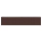 vidaXL Cobertizo jardín acero galvanizado marrón oscuro 192x1021x223cm