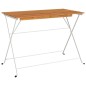 vidaXL Muebles cafetería plegables 7 pzas madera maciza acacia y acero vidaXL Muebles cafetería plegables 7 pzas madera maciza acacia y acero