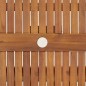 vidaXL Juego de comedor de jardín 5 piezas madera maciza de acacia