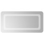 vidaXL Espejo de baño con LED 30x60 cm vidaXL Espejo de baño con LED 30x60 cm