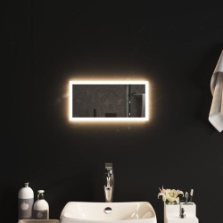 vidaXL Espejo de baño con LED 20x40 cm