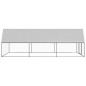 vidaXL Jaula gallinero de exterior de acero galvanizado 3x6x2 m