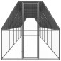 vidaXL Jaula gallinero de exterior de acero galvanizado 2x12x2 m vidaXL Jaula gallinero de exterior de acero galvanizado 2x12x2 m