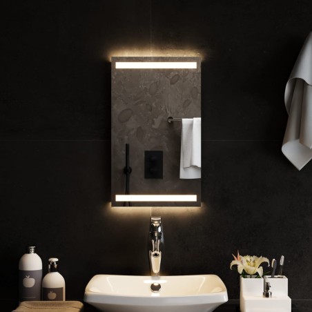 vidaXL Espejo de baño con LED 30x50 cm