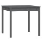 vidaXL Juego de comedor de jardín 5 piezas madera maciza pino gris vidaXL Juego de comedor de jardín 5 piezas madera maciza pino gris