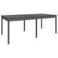 vidaXL Juego de comedor de jardín 11 piezas madera maciza pino gris vidaXL Juego de comedor de jardín 11 piezas madera maciza pino gris