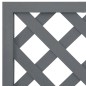 vidaXL Jardineras con enrejado 2 unidades WPC gris 65x33x135 cm vidaXL Jardineras con enrejado 2 unidades WPC gris 65x33x135 cm