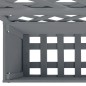 vidaXL Jardineras con enrejado 2 unidades WPC gris 65x33x135 cm vidaXL Jardineras con enrejado 2 unidades WPC gris 65x33x135 cm
