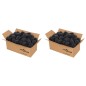vidaXL Bolas de filtro de piscina antiolores negro 1400 g polietileno vidaXL Bolas de filtro de piscina antiolores negro 1400 g polietileno