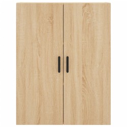 vidaXL Aparador alto madera contrachapada color roble 69,5x34x180 cm