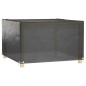 vidaXL Fundas muebles de jardín 2 uds 8 ojales cuadrado 132x132x80 cm vidaXL Fundas muebles de jardín 2 uds 8 ojales cuadrado 132x132x80 cm