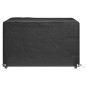 vidaXL Fundas muebles de jardín 2 uds 8 ojales cuadrado 132x132x80 cm vidaXL Fundas muebles de jardín 2 uds 8 ojales cuadrado 132x132x80 cm