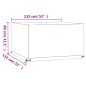 vidaXL Fundas muebles de jardín 2 uds 8 ojales cuadrado 132x132x80 cm vidaXL Fundas muebles de jardín 2 uds 8 ojales cuadrado 132x132x80 cm