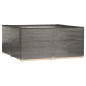 vidaXL Fundas muebles de jardín 2 uds 16 ojales cuadrado 205x205x90 cm vidaXL Fundas muebles de jardín 2 uds 16 ojales cuadrado 205x205x90 cm