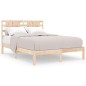 vidaXL Estructura de cama de madera maciza de pino 200x200 cm