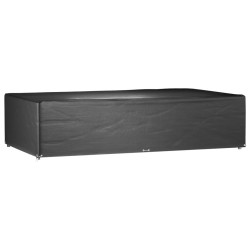 vidaXL Fundas muebles jardín 2 uds 12 ojales rectangular 315x180x75 cm