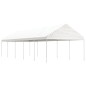 vidaXL Cenador con techo polietileno blanco 11,15x4,08x3,22 m vidaXL Cenador con techo polietileno blanco 11,15x4,08x3,22 m