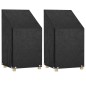 vidaXL Fundas sillas jardín 2 uds 8 ojales polietileno 65x65x82/120 cm vidaXL Fundas sillas jardín 2 uds 8 ojales polietileno 65x65x82/120 cm