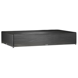 vidaXL Fundas muebles jardín 2 uds 16 ojales rectangular 325x205x60 cm