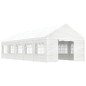 vidaXL Cenador con techo polietileno blanco 11,15x4,08x3,22 m vidaXL Cenador con techo polietileno blanco 11,15x4,08x3,22 m