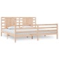 vidaXL Estructura de cama de madera maciza de pino 200x200 cm