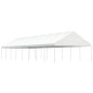 vidaXL Cenador con techo polietileno blanco 17,84x5,88x3,75 m vidaXL Cenador con techo polietileno blanco 17,84x5,88x3,75 m