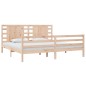 vidaXL Estructura de cama de madera maciza de pino 200x200 cm