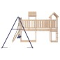 vidaXL Parque infantil de exterior madera maciza de pino