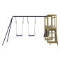 vidaXL Parque infantil de exterior madera de pino impregnada vidaXL Parque infantil de exterior madera de pino impregnada