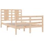 vidaXL Estructura de cama madera maciza de pino 120x200 cm