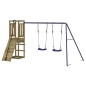 vidaXL Parque infantil de exterior madera de pino impregnada vidaXL Parque infantil de exterior madera de pino impregnada