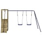 vidaXL Parque infantil de exterior madera de pino impregnada vidaXL Parque infantil de exterior madera de pino impregnada