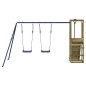 vidaXL Parque infantil de exterior madera de pino impregnada vidaXL Parque infantil de exterior madera de pino impregnada