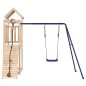 vidaXL Parque infantil de exterior madera maciza de pino vidaXL Parque infantil de exterior madera maciza de pino