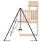 vidaXL Parque infantil de exterior madera maciza de pino vidaXL Parque infantil de exterior madera maciza de pino