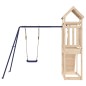 vidaXL Parque infantil de exterior madera maciza de pino vidaXL Parque infantil de exterior madera maciza de pino